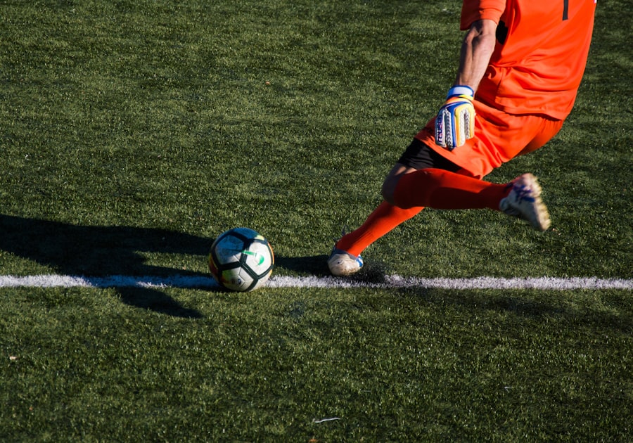 Duel pour le ballon lors d'un match de football